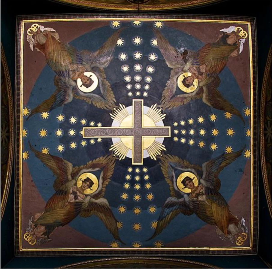 Soffitto della cattedrale di San Volodymyr a Kiev